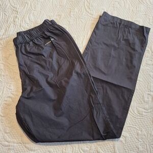 Paradoc men's size Small black rain splash pants, elastic waist VGUC
